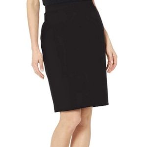 Daily Ritual Terry Cotton and Modal Pencil Skirt